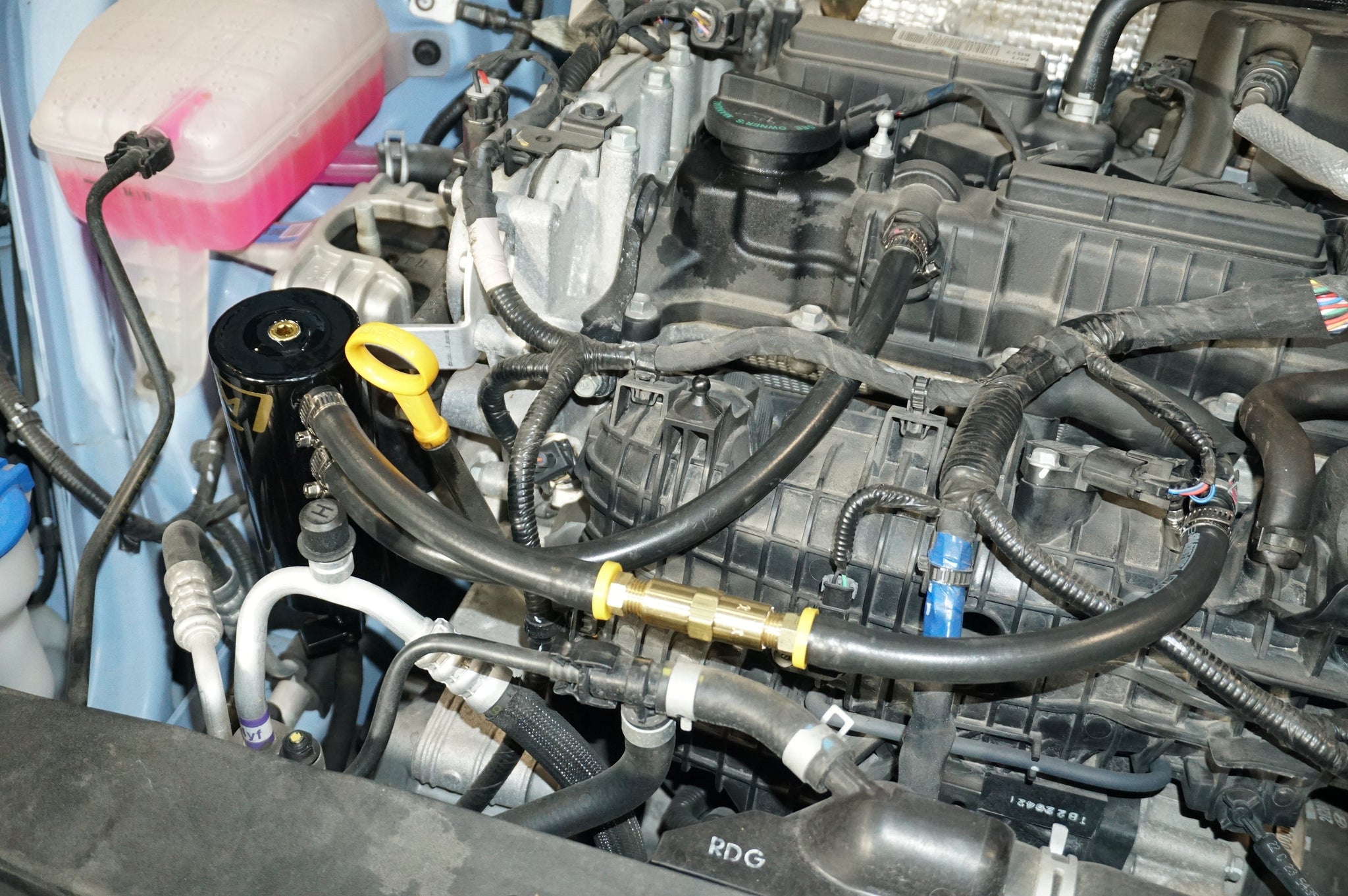 Damond Motorsports Hyundai Elantra N Stage 1 Oil Catch Can Kit